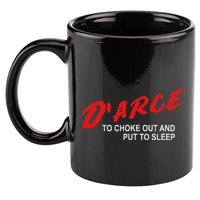 Bjj Brazilian Jiu Jitsu Darce Choke 11oz C Handle Ceramic Mug