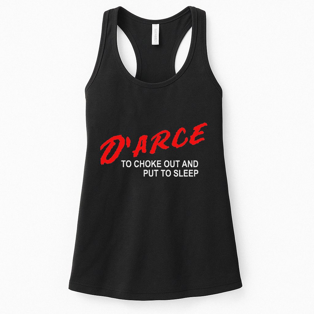 Bjj Brazilian Jiu Jitsu Darce Choke Womens Tank Top