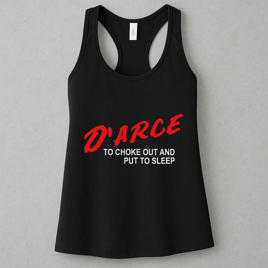 Bjj Brazilian Jiu Jitsu Darce Choke Womens Tank Top