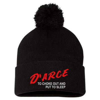 Bjj Brazilian Jiu Jitsu Darce Choke Pom Pom 12in Knit Beanie