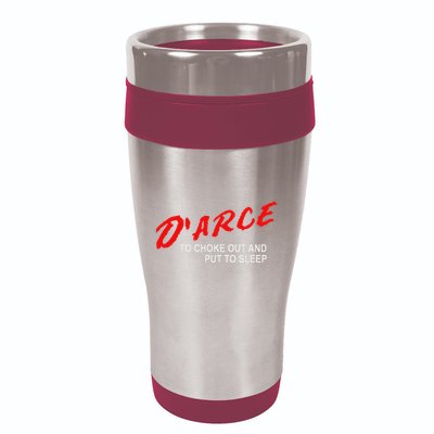 Bjj Brazilian Jiu Jitsu Darce Choke 16oz Travel Tumbler