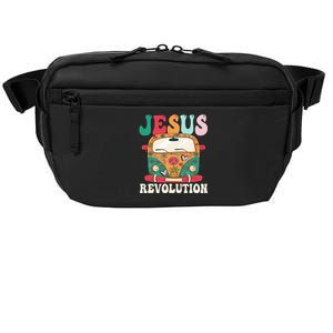 Boho Bus Jesus-Revolution, Christian Faith Based Jesus Crossbody Pack