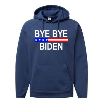 Bye Bye Joe Biden Performance Fleece Hoodie