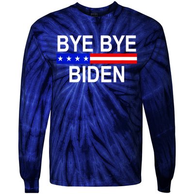 Bye Bye Joe Biden Tie-Dye Long Sleeve Shirt