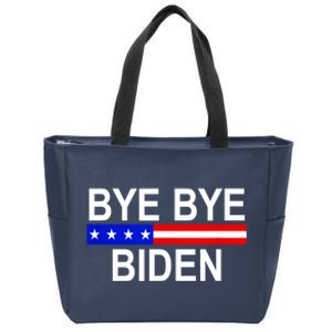 Bye Bye Joe Biden Zip Tote Bag