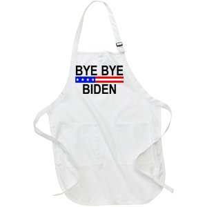 Bye Bye Joe Biden Full-Length Apron With Pockets