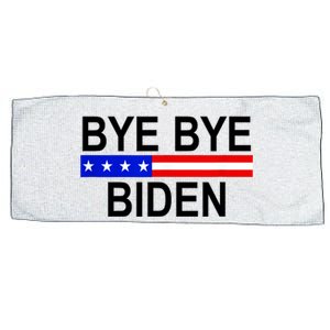 Bye Bye Joe Biden Large Microfiber Waffle Golf Towel