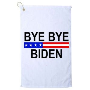 Bye Bye Joe Biden Platinum Collection Golf Towel