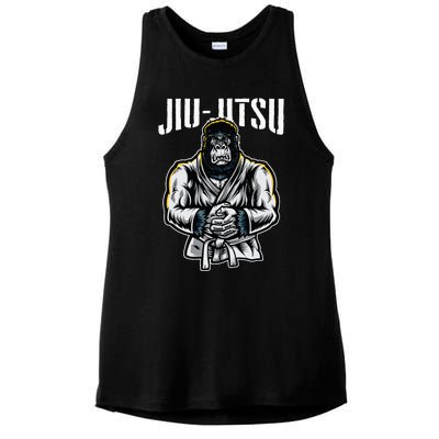 BJJ Brazilian Jiu Jitsu Ladies PosiCharge Tri-Blend Wicking Tank