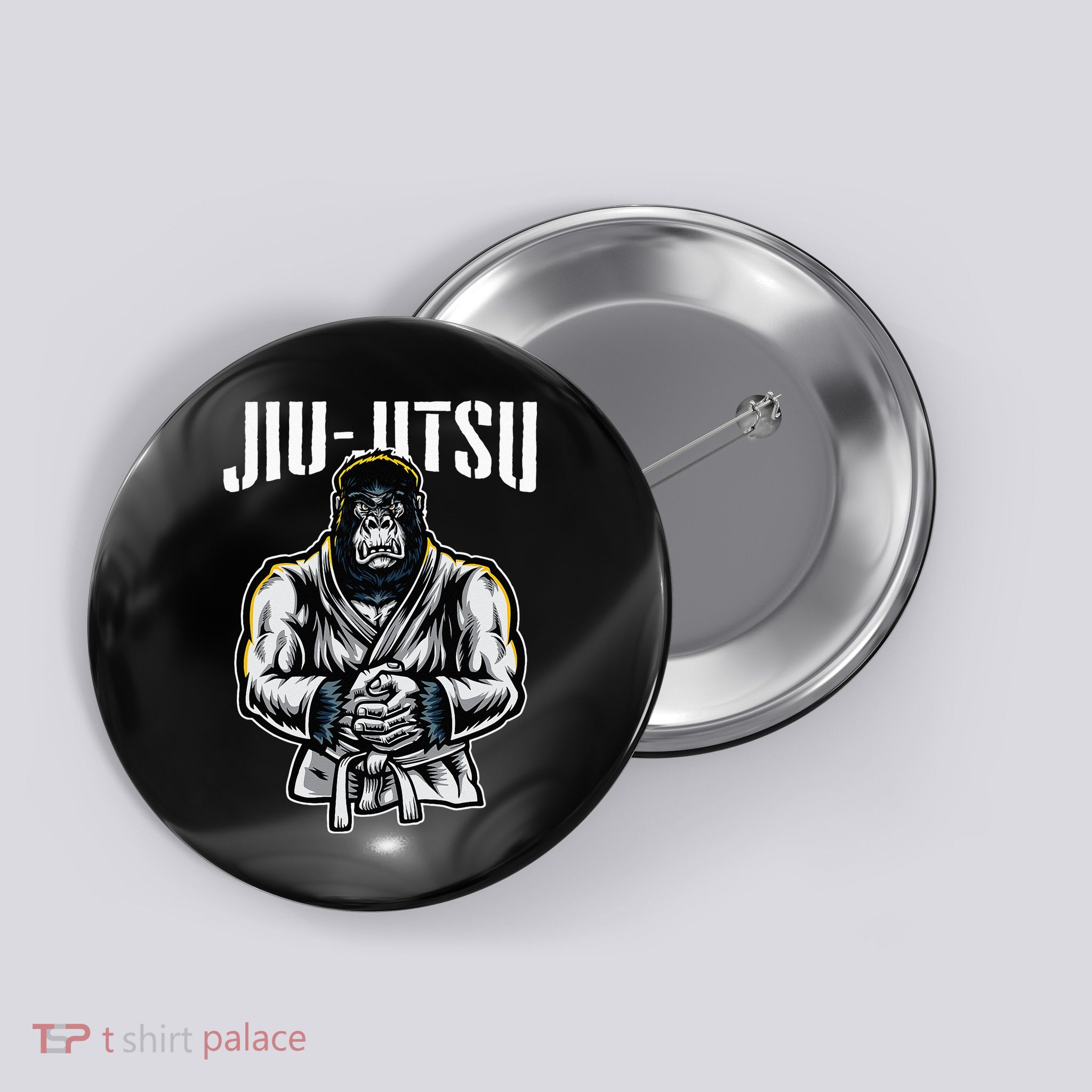 BJJ Brazilian Jiu Jitsu Button