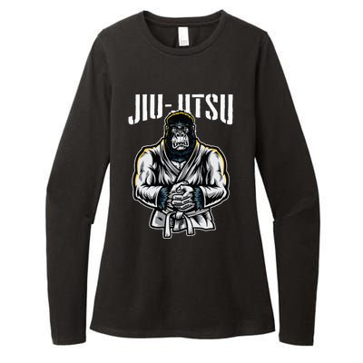 BJJ Brazilian Jiu Jitsu Womens CVC Long Sleeve Shirt