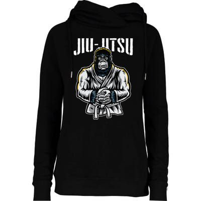 BJJ Brazilian Jiu Jitsu Womens Funnel Neck Pullover Hood