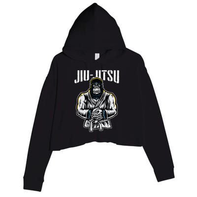 BJJ Brazilian Jiu Jitsu Crop Fleece Hoodie