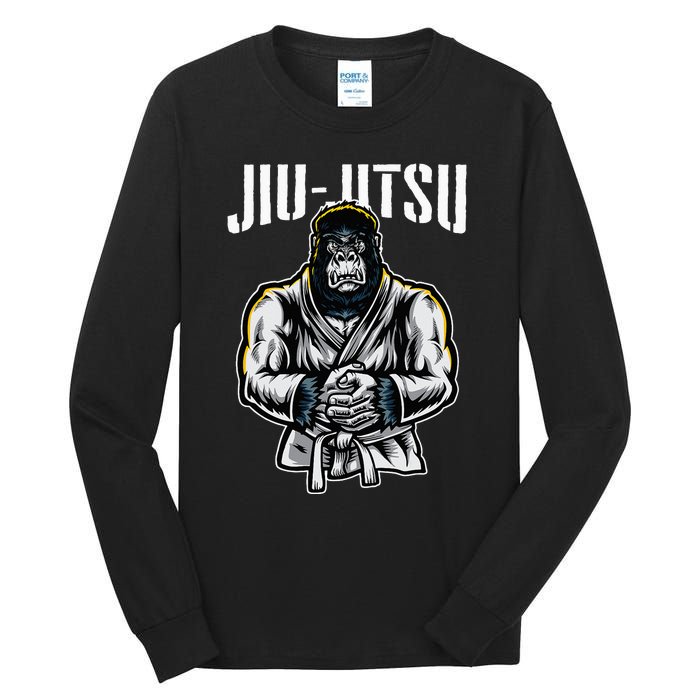 BJJ Brazilian Jiu Jitsu Tall Long Sleeve T-Shirt