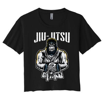 BJJ Brazilian Jiu Jitsu Women's Crop Top Tee