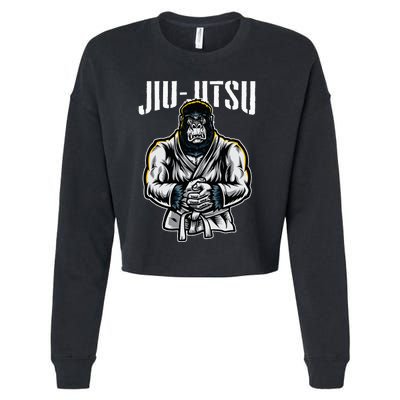 BJJ Brazilian Jiu Jitsu Cropped Pullover Crew