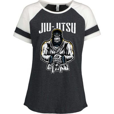 BJJ Brazilian Jiu Jitsu Enza Ladies Jersey Colorblock Tee