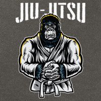 BJJ Brazilian Jiu Jitsu Cotton Canvas Backpack