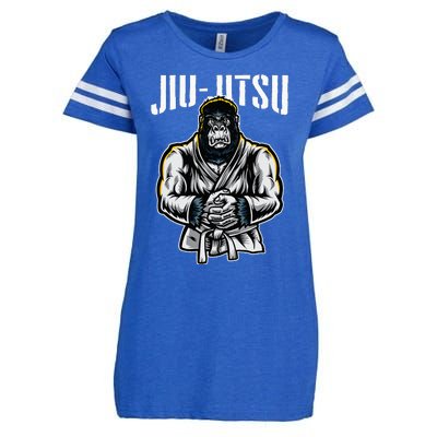 BJJ Brazilian Jiu Jitsu Enza Ladies Jersey Football T-Shirt