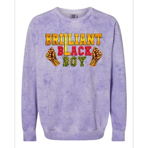 Brilliant Black Juneteenth Freedom 1865 African American Meaningful Gift Colorblast Crewneck Sweatshirt