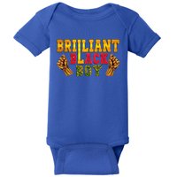 Brilliant Black Juneteenth Freedom 1865 African American Meaningful Gift Baby Bodysuit