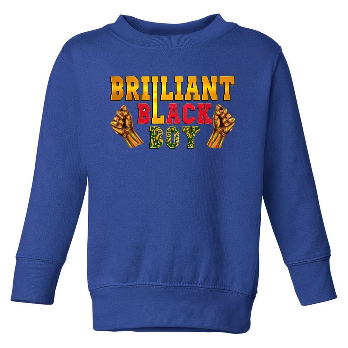 Brilliant Black Juneteenth Freedom 1865 African American Meaningful Gift Toddler Sweatshirt