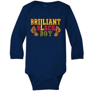 Brilliant Black Juneteenth Freedom 1865 African American Meaningful Gift Baby Long Sleeve Bodysuit