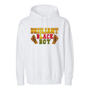 Brilliant Black Juneteenth Freedom 1865 African American Meaningful Gift Garment-Dyed Fleece Hoodie