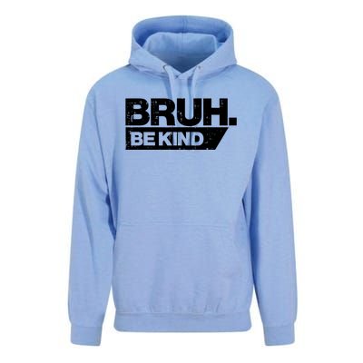 Bruh Be Kind Funny Orange Anti Bullying Unity Day Unisex Surf Hoodie