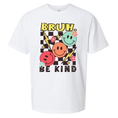 Bruh Be Kind Funny Orange Anti Bullying Unity Day Sueded Cloud Jersey T-Shirt