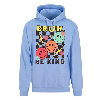 Bruh Be Kind Funny Orange Anti Bullying Unity Day Unisex Surf Hoodie