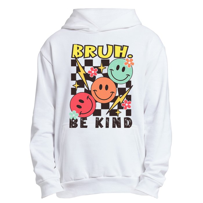 Bruh Be Kind Funny Orange Anti Bullying Unity Day Urban Pullover Hoodie