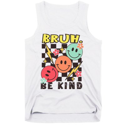 Bruh Be Kind Funny Orange Anti Bullying Unity Day Tank Top