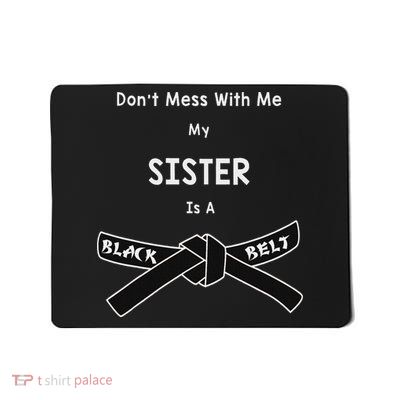Black Belt Karate Combat Hapkido Martial Arts Mousepad