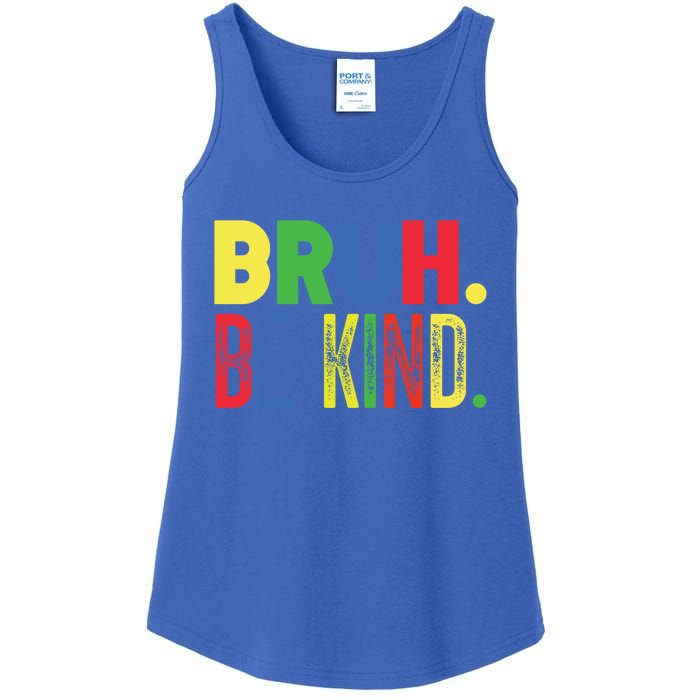 Bruh Be Kind Autism Awareness Support For Family And Cute Gift Ladies Essential Tank