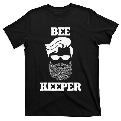 Beekeeper bee keeper funny bees beard T-Shirt