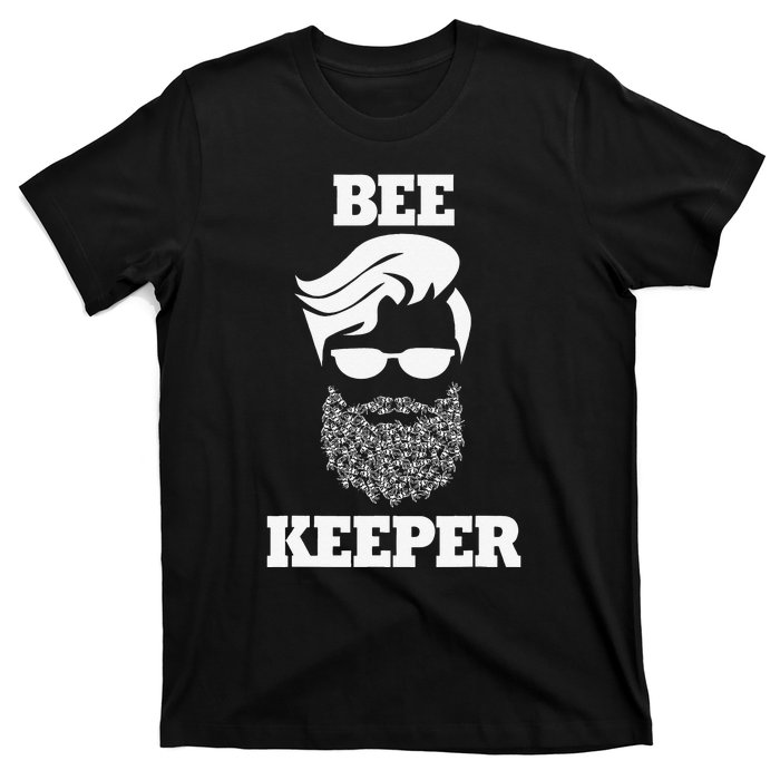 Beekeeper bee keeper funny bees beard T-Shirt