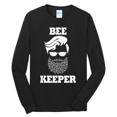 Beekeeper bee keeper funny bees beard Tall Long Sleeve T-Shirt