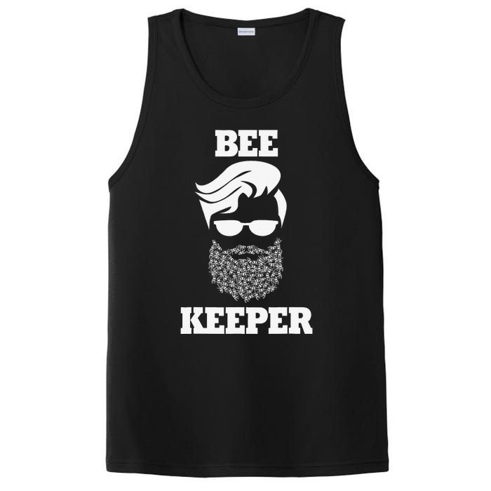 Beekeeper bee keeper funny bees beard PosiCharge Competitor Tank