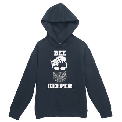 Beekeeper bee keeper funny bees beard Urban Pullover Hoodie