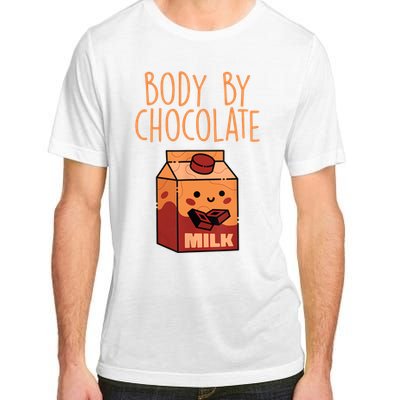 Body By Kawaii Chocolate Milk Drink Workout Chocolate Milk Adult ChromaSoft Performance T-Shirt