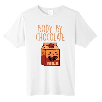 Body By Kawaii Chocolate Milk Drink Workout Chocolate Milk Tall Fusion ChromaSoft Performance T-Shirt