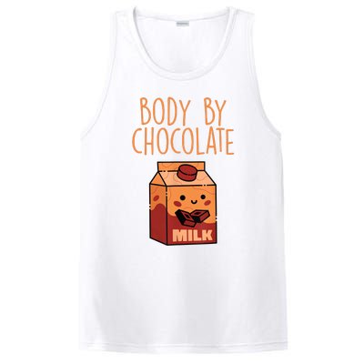 Body By Kawaii Chocolate Milk Drink Workout Chocolate Milk PosiCharge Competitor Tank