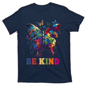 Butterfly Be Kind Autism Awareness Month Gifts T-Shirt