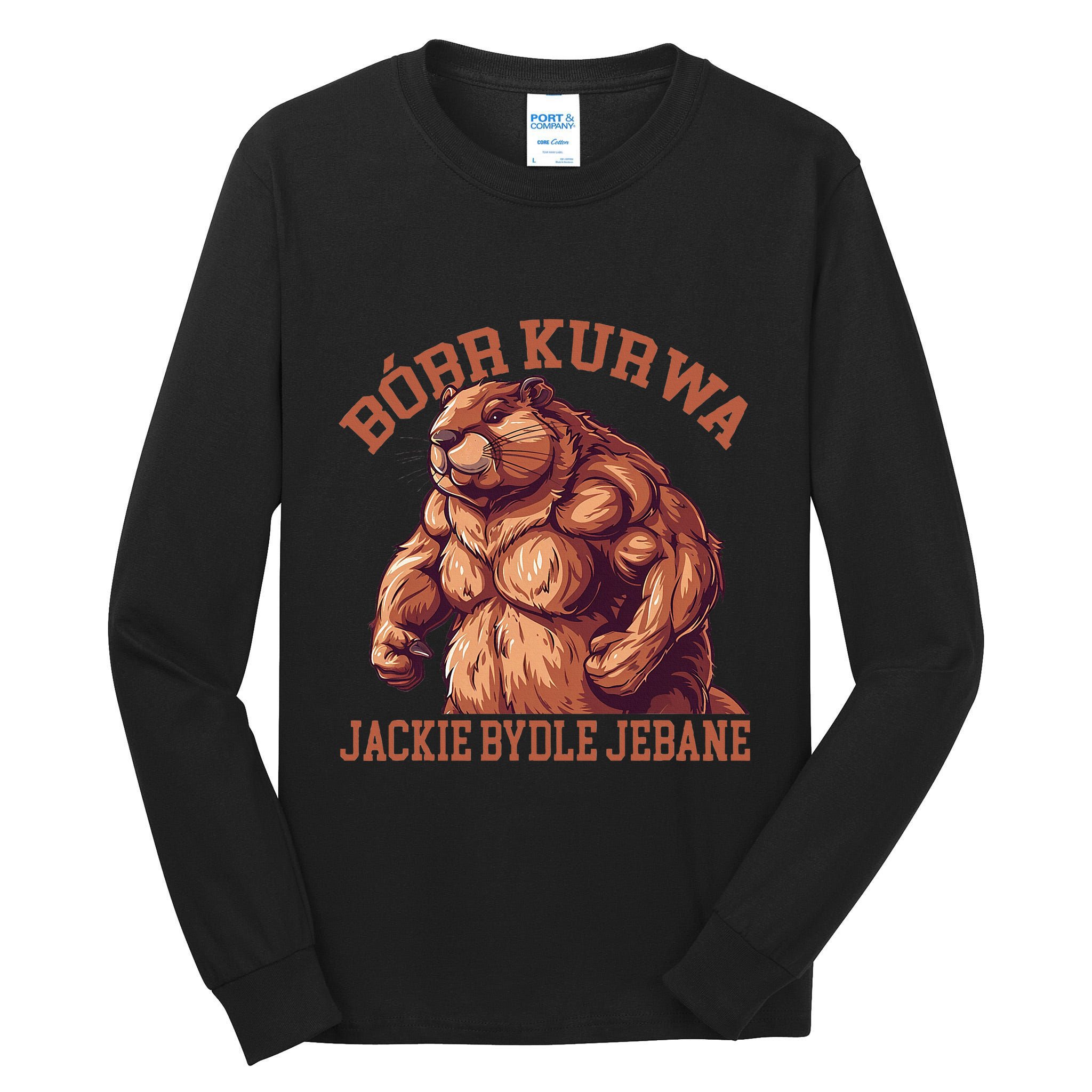 Bober Bobr Kurwa Tall Long Sleeve T-Shirt