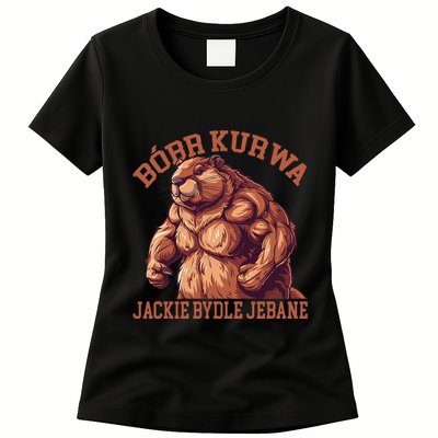 Bober Bobr Kurwa Womens T-Shirt