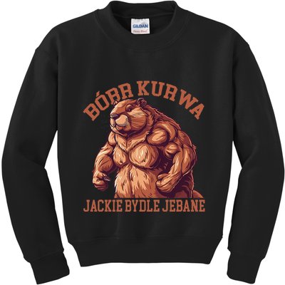 Bober Bobr Kurwa Kids Sweatshirt