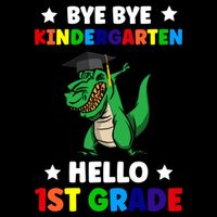 Bye Bye Kindergarten Hello 1St Grade 1St Grade Gift City Backpack
