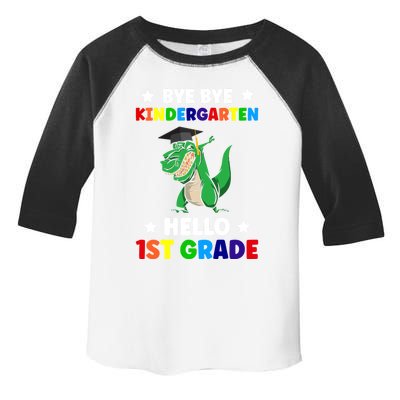 Bye Bye Kindergarten Hello 1St Grade 1St Grade Gift Toddler Fine Jersey T-Shirt