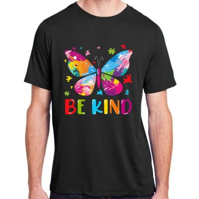 Butterfly Be Kind Autism Awareness Adult ChromaSoft Performance T-Shirt